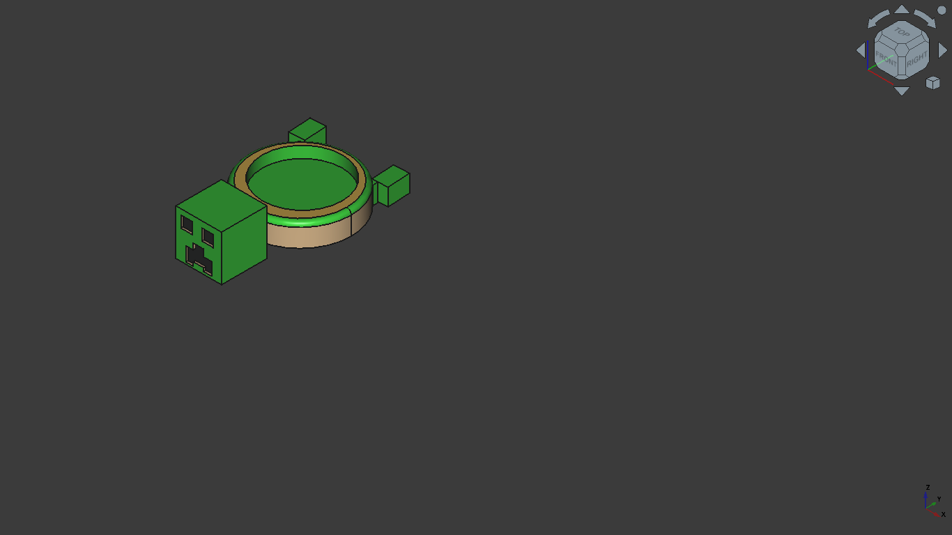Creeper mug holder