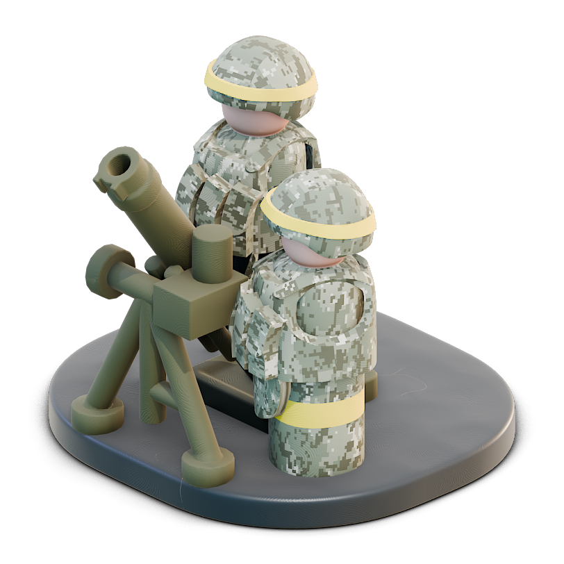 Down Range - Ukrainian Mortar Team