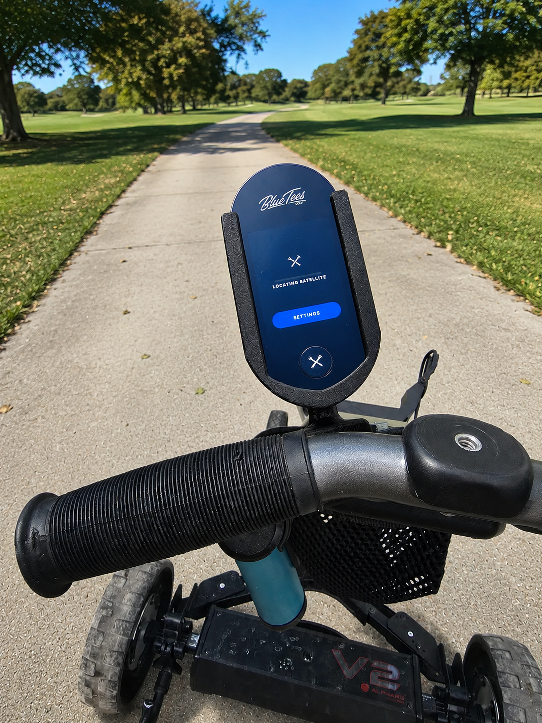 Blue Tees GPS holder