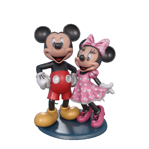 Mickey Mouse y Minnie Mouse