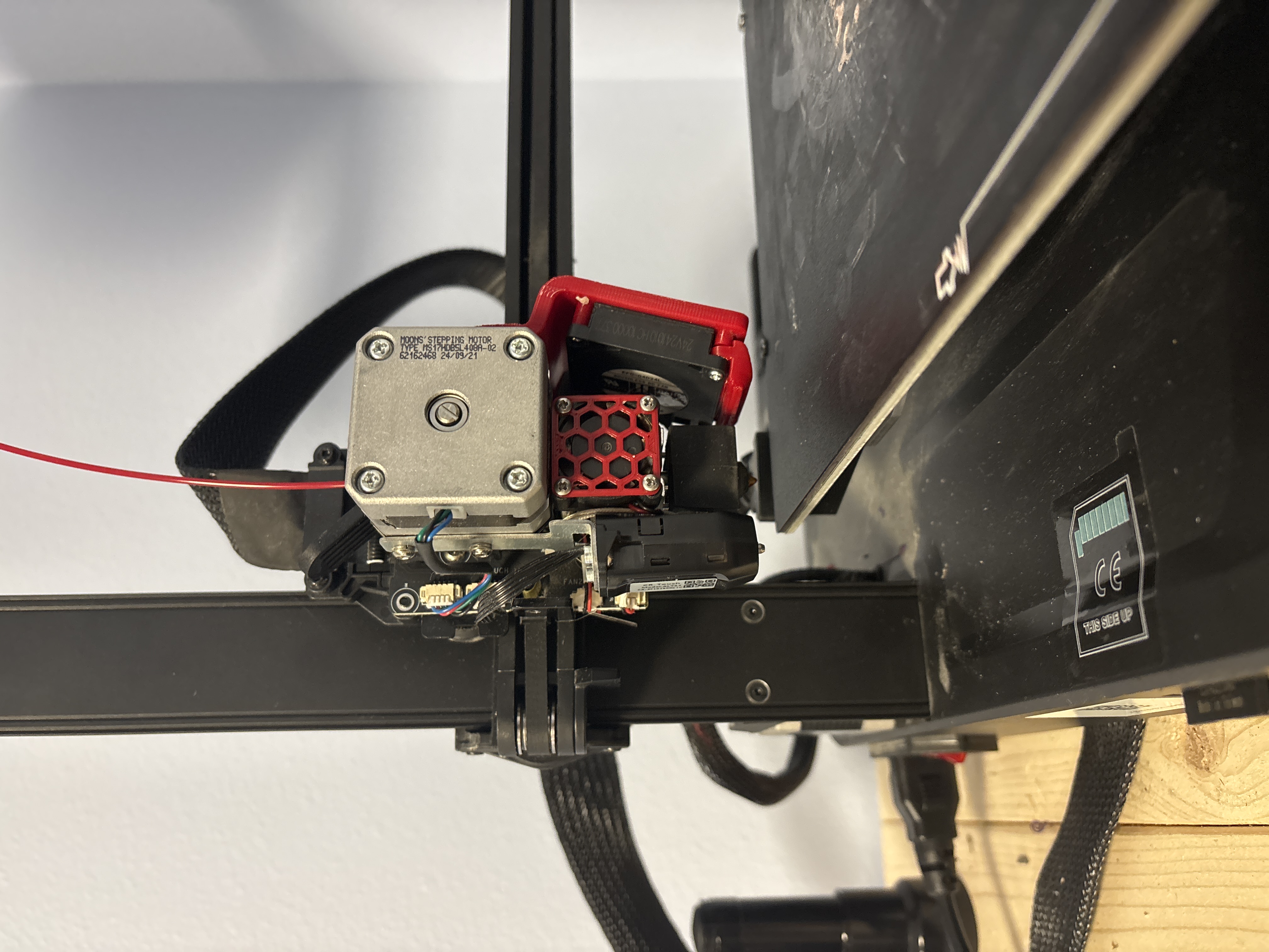 Ender 3 V3 SE Hotend Fan Cover 3D model