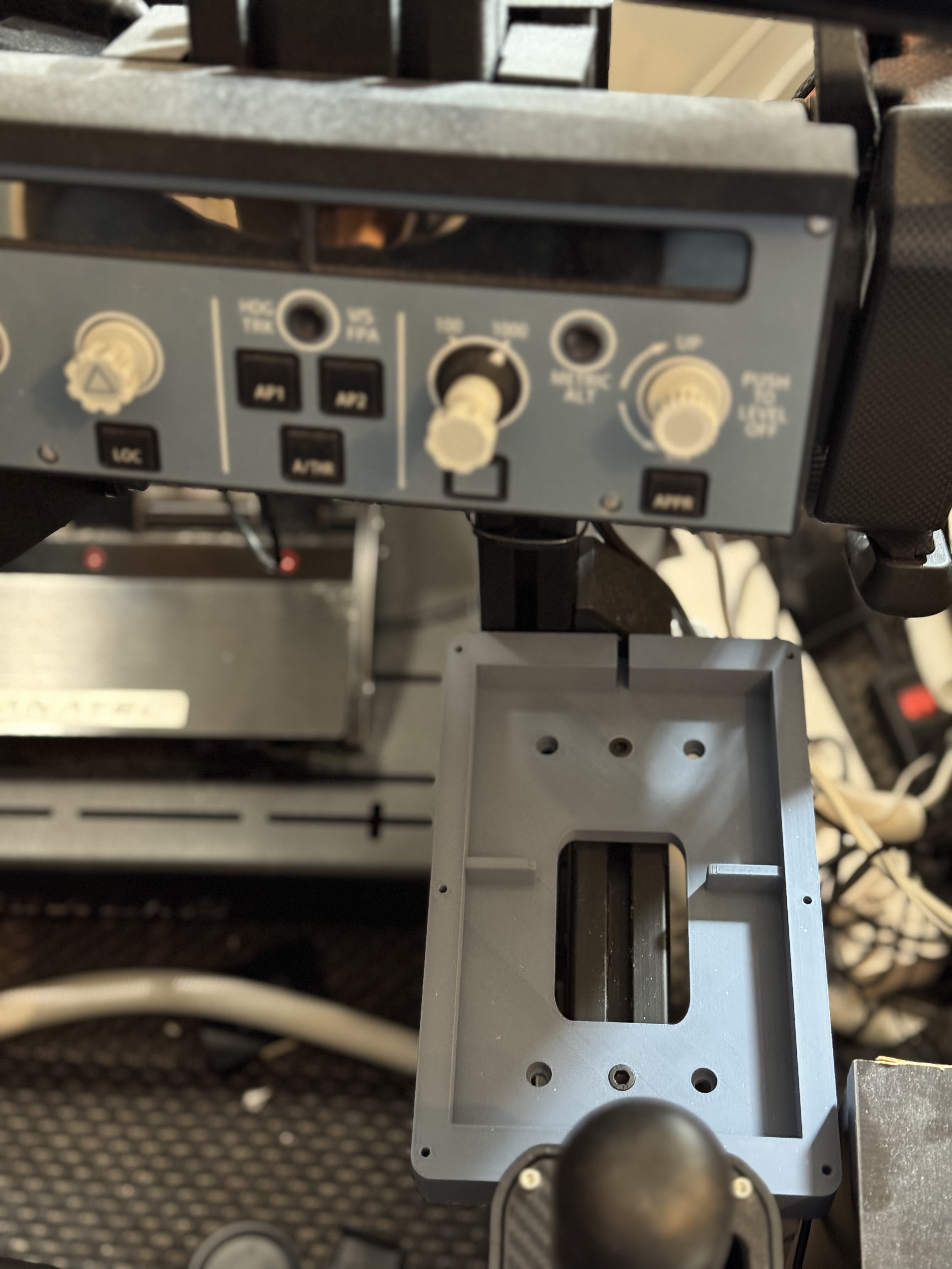 Miniatura 3 do modelo 3D WinWing MCDU Mount