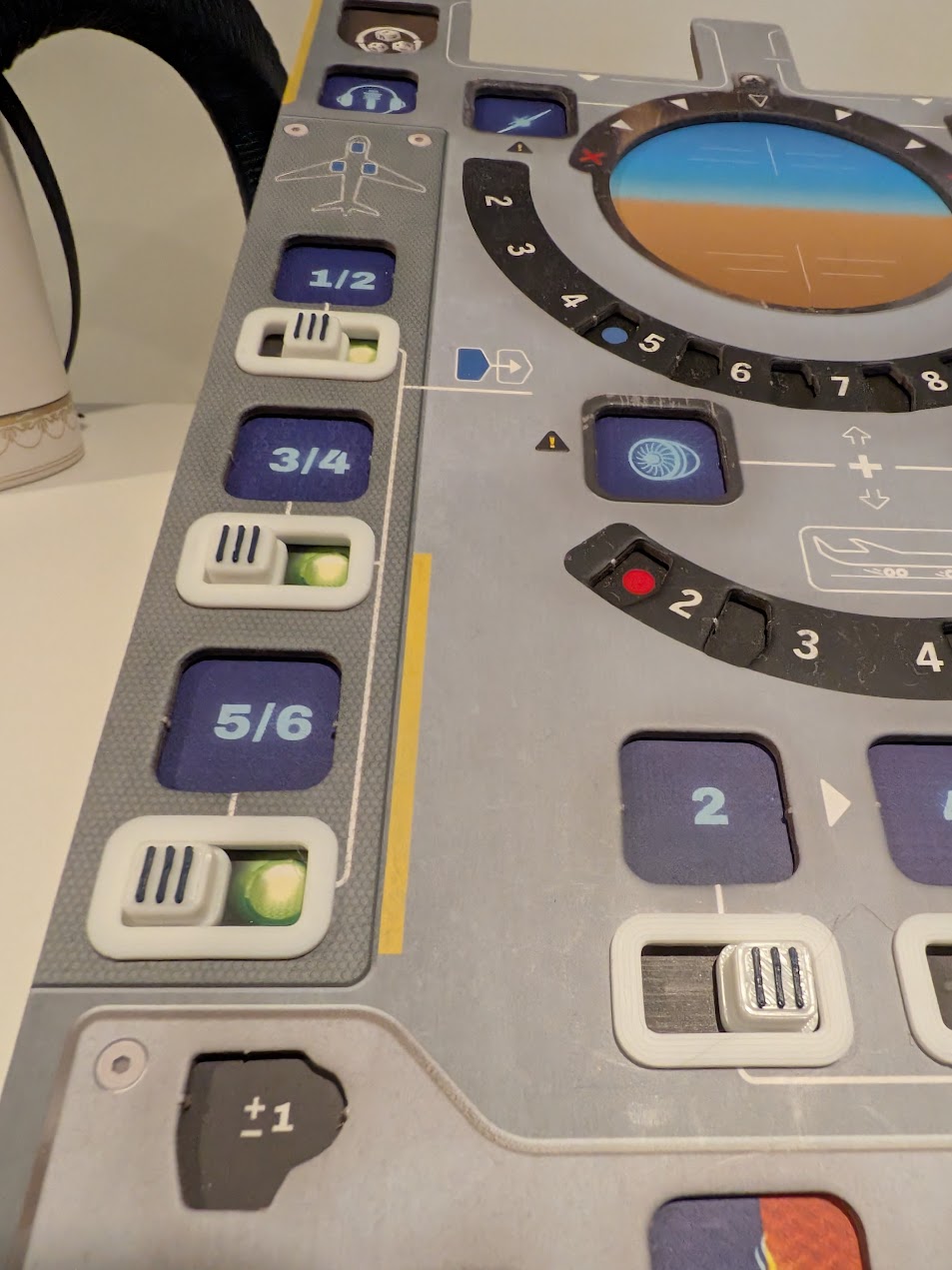 Sky team board game sliders ( textured )
