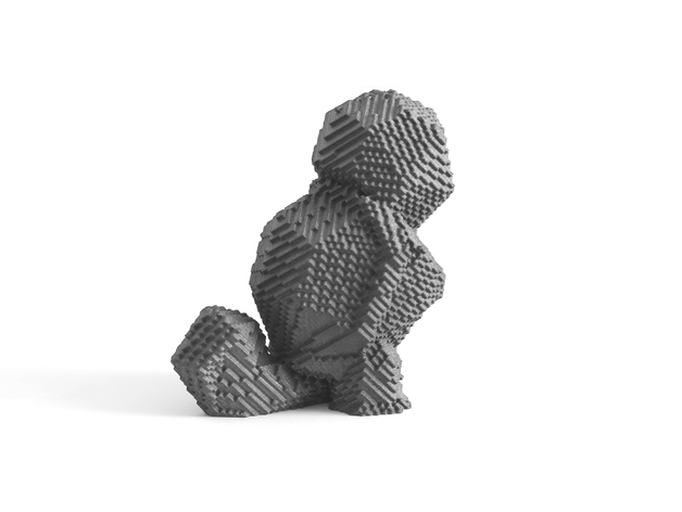 Miniatura 3 do modelo 3D Low-poly voxel Squirtle