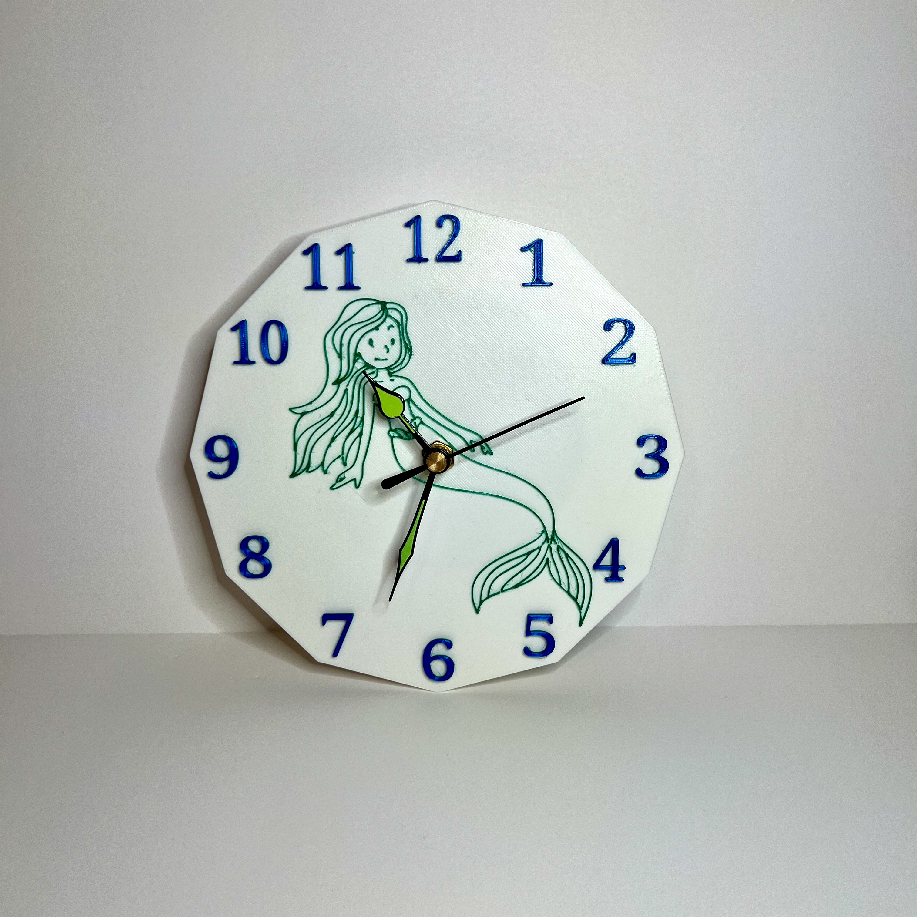 Mermaid Clock