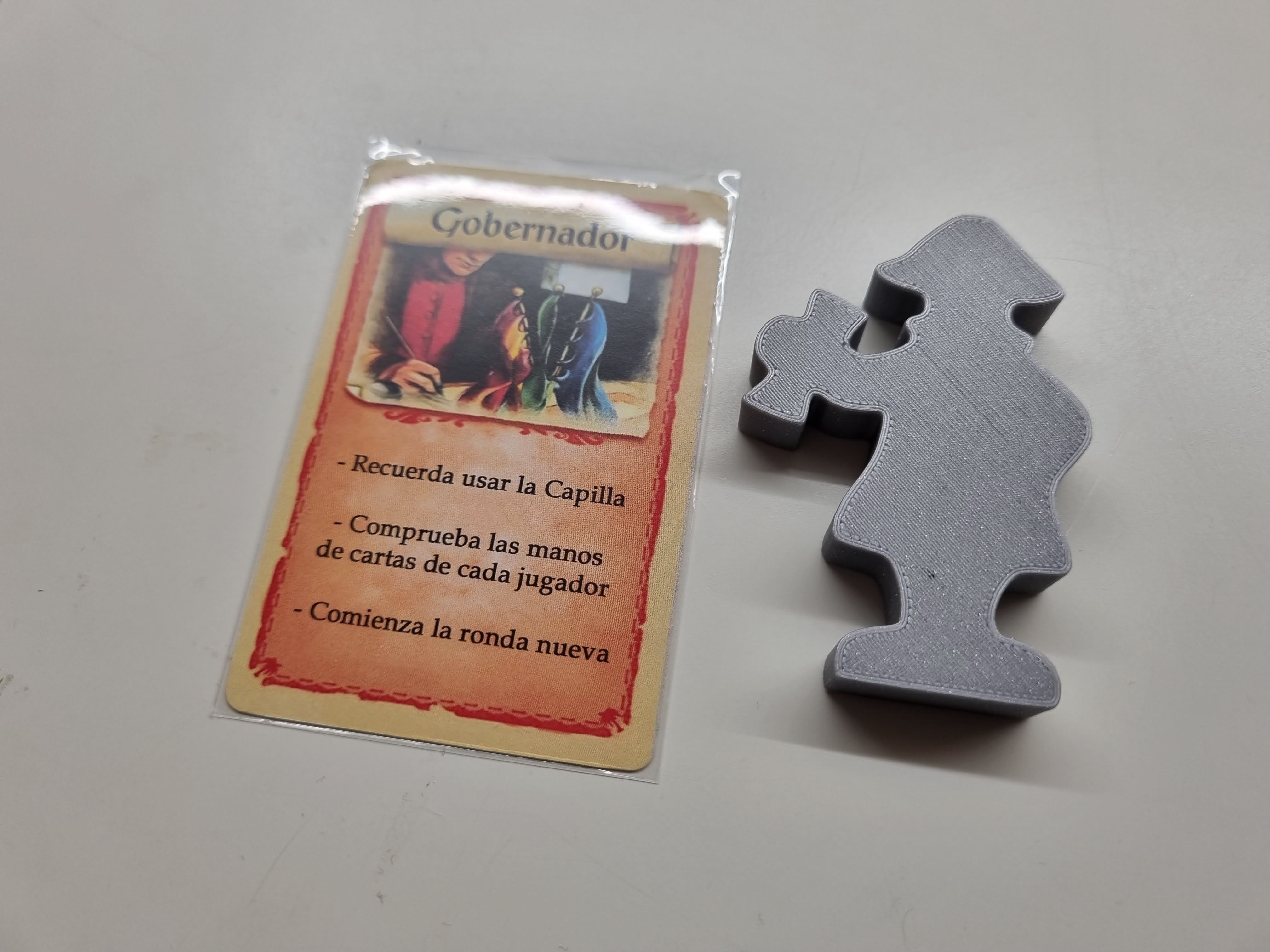 Governor meeple - San Juan card game