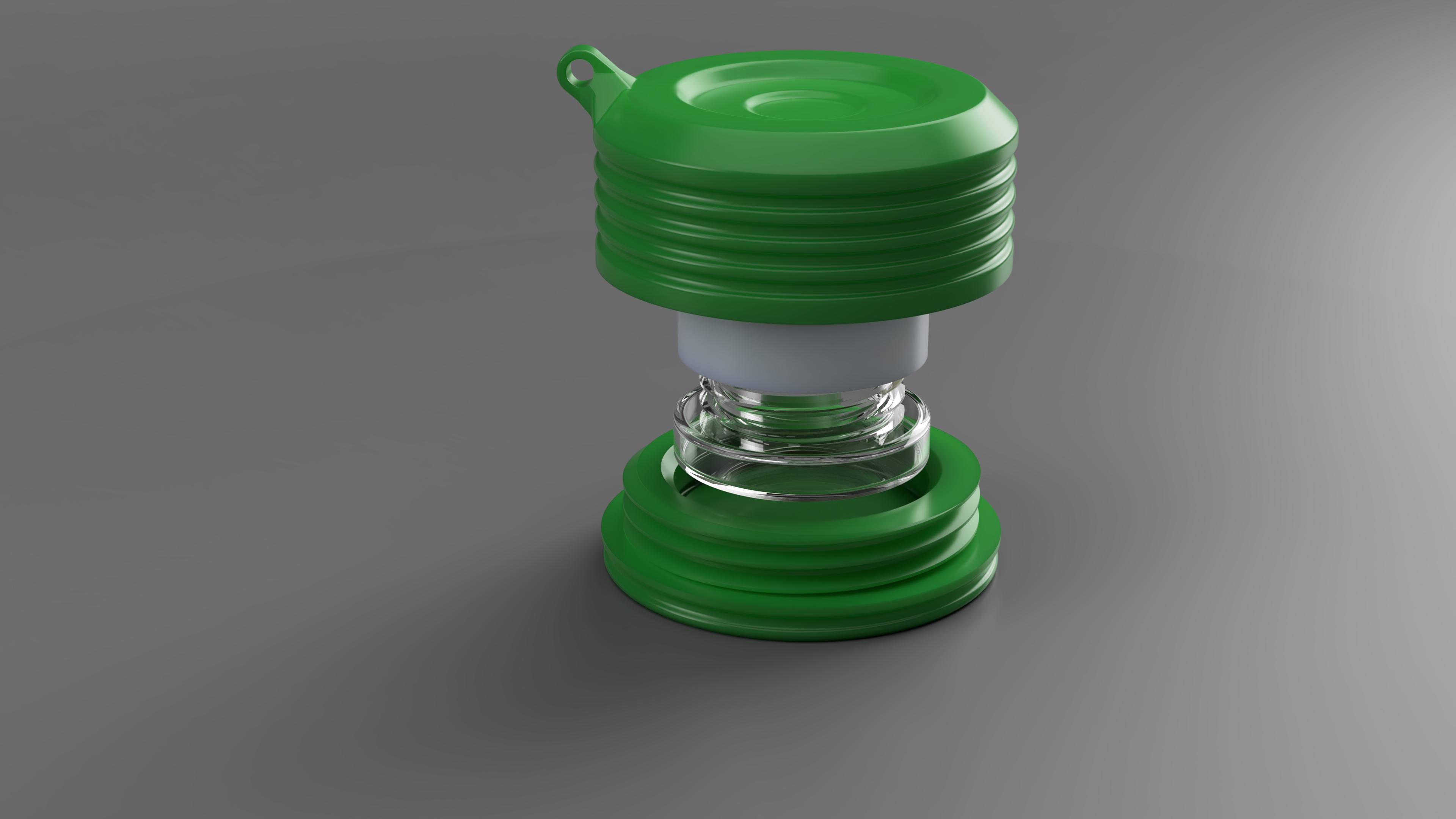 Concentrates Keychain Container