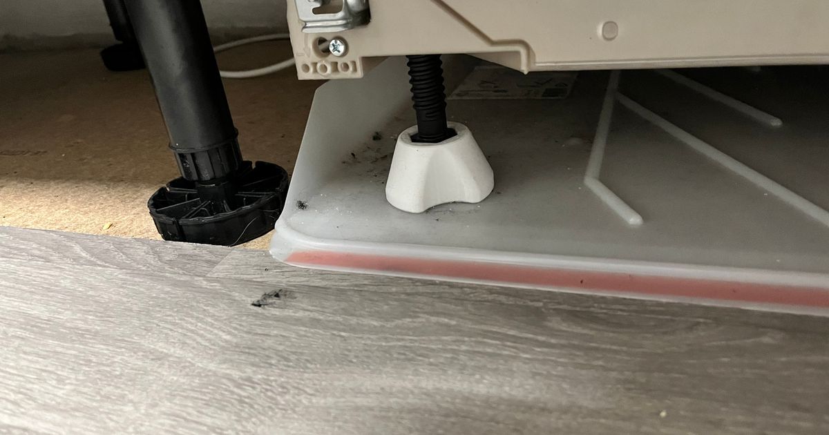 feet for dishwasher by DJ_Designs Download free STL model
