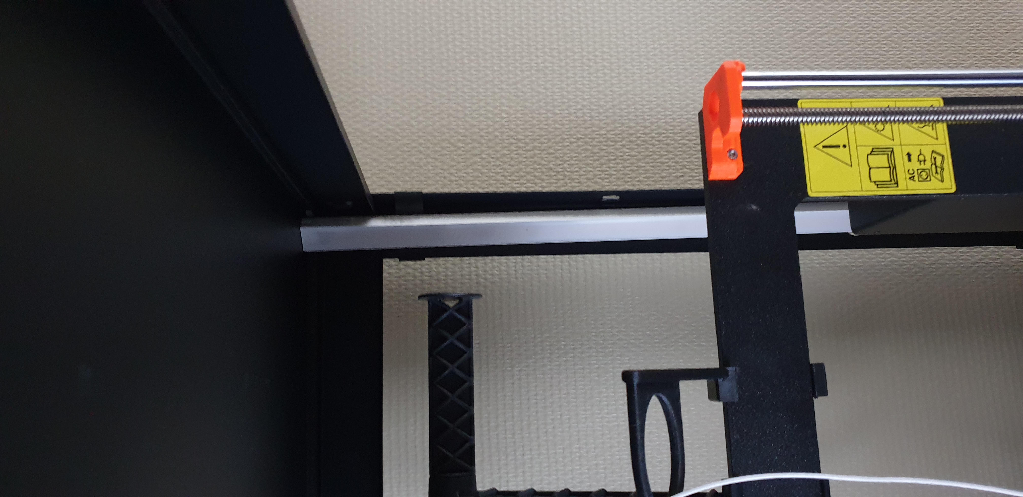 ledstrip clips to mount ledstrip MITTLED in Ikea BROR cabinet post