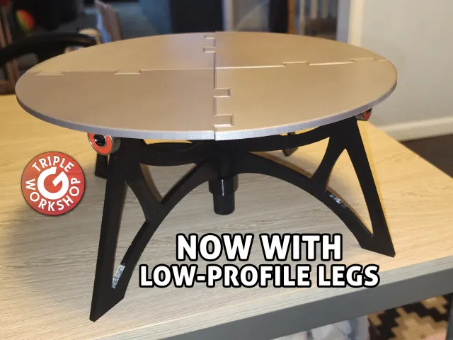 Revolving cake stand for icing & serving 30cm (12 inch) capacity