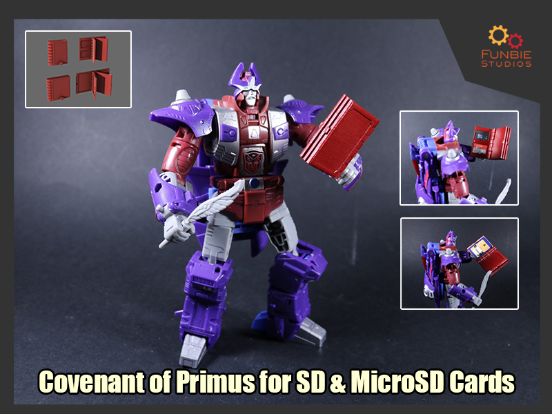 Transformers Alpha Trion's Covenant of Primus for SD & MicroSD Cards