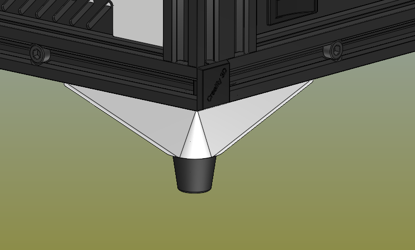 Ender 5 feet