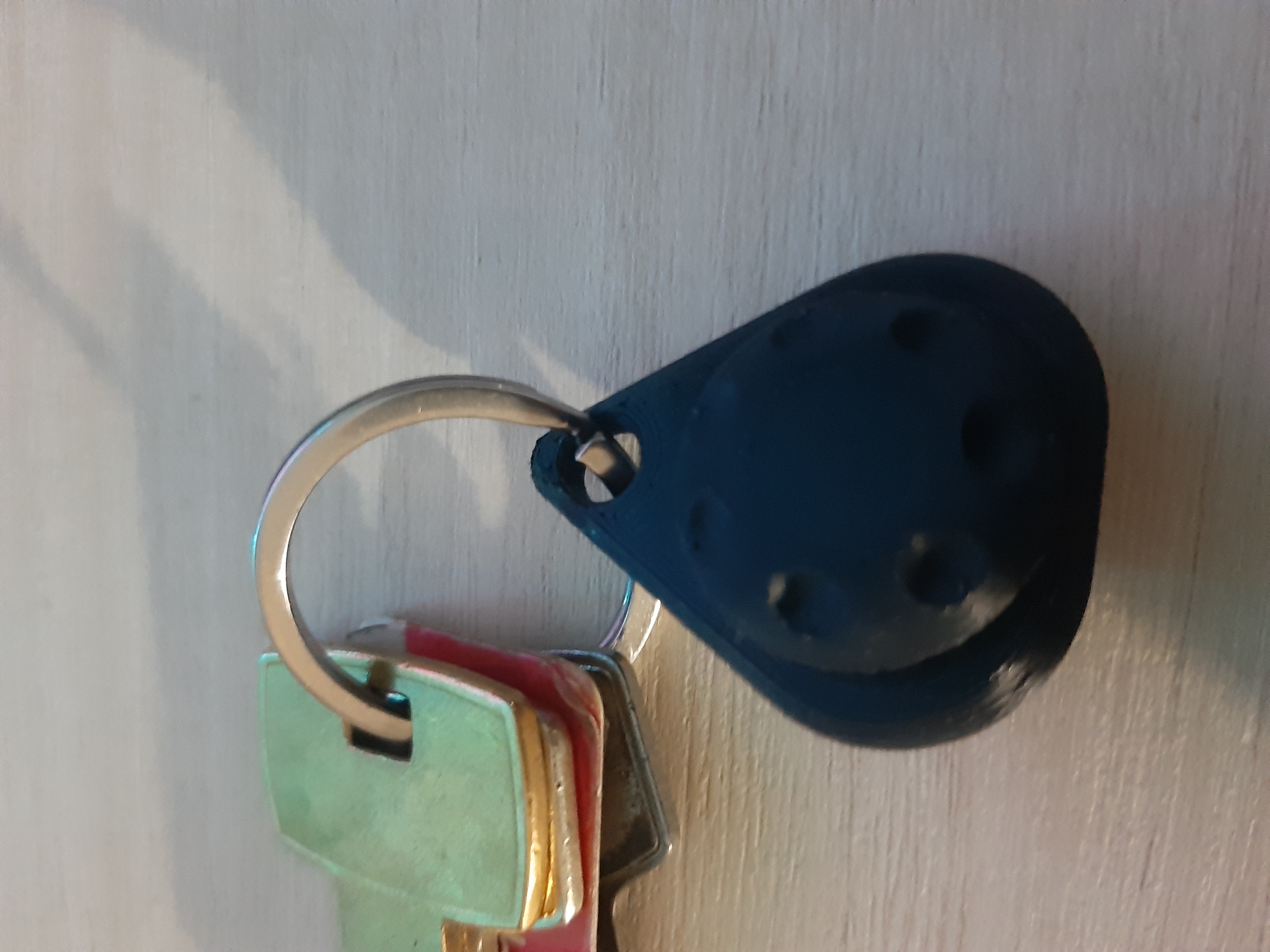 Pillbox Keychain