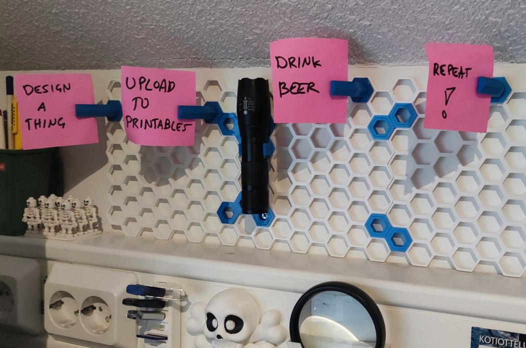 Paper Clip for Pegboards