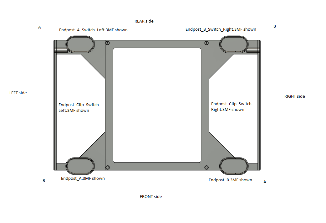 Miniatura 4 do modelo 3D Bambu Lab X1 LED Light frame