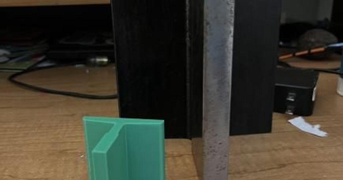 Desktop Elevator Guide Rail by Railroad Elevators Download free STL