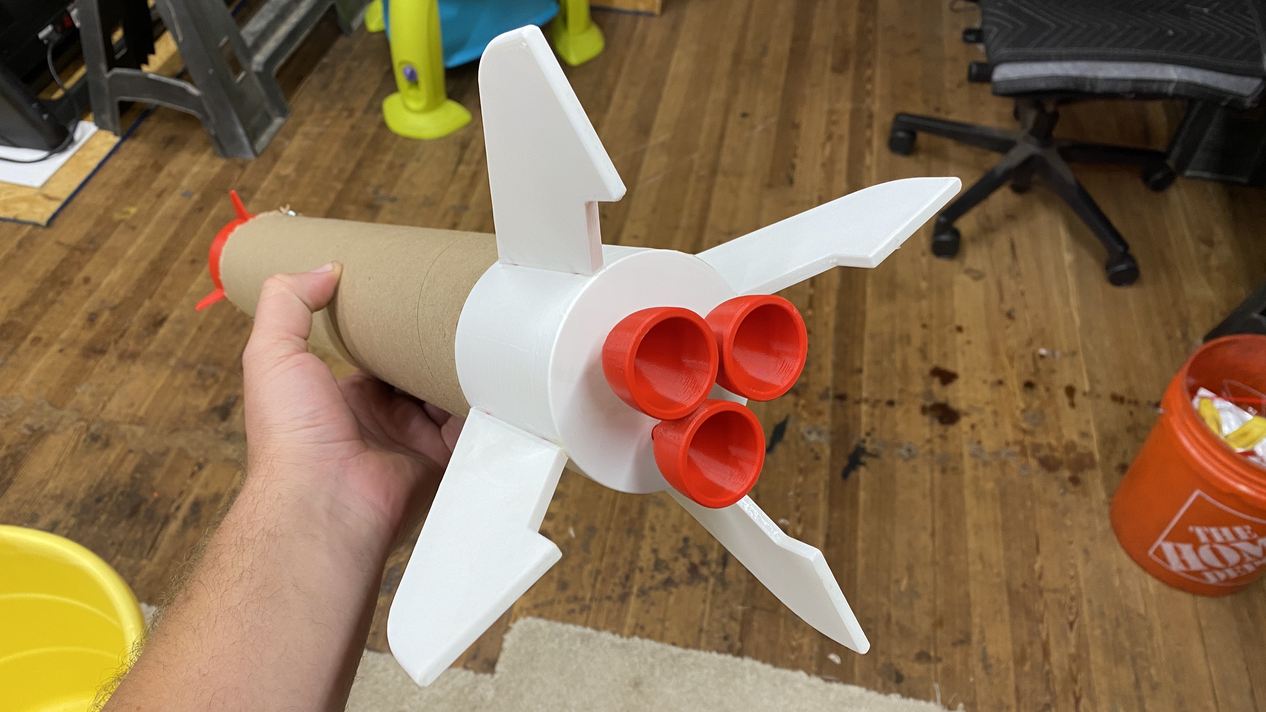 Rocket using Cardboard Tube
