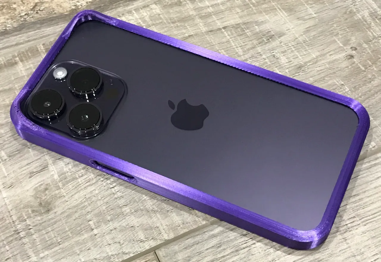 iPhone 14 Pro Slim Bumper Case by Jeff Chen, Download free STL model