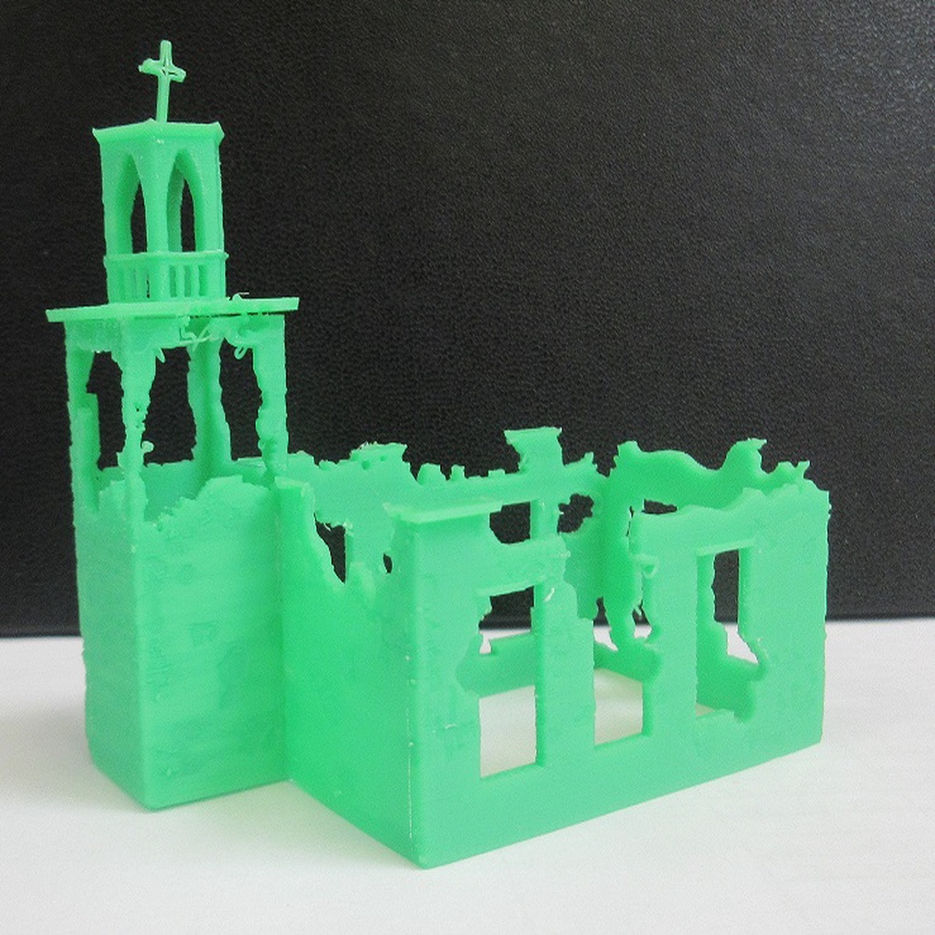 Ruined Church 28mm scale by Jerrycon | Download free STL model ...