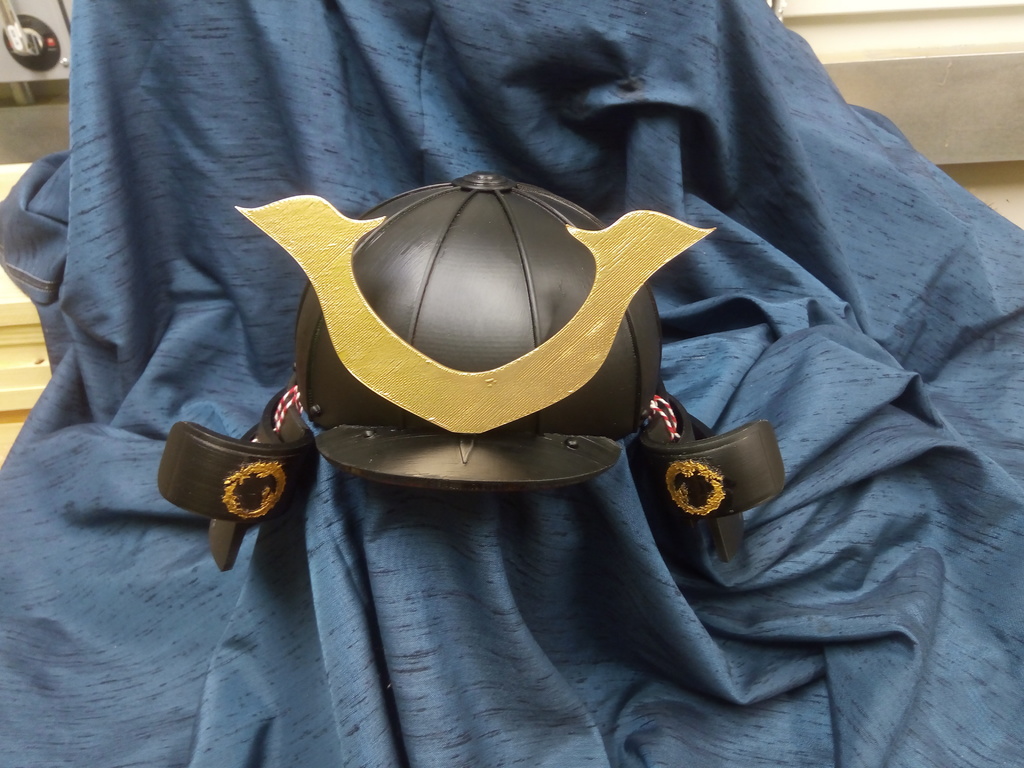 Samurai Helmet wearable by Jerrycon | Download free STL model ...