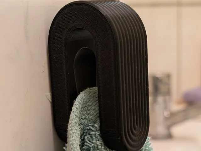 Ball/Marble Towel Hook (Print In Place)