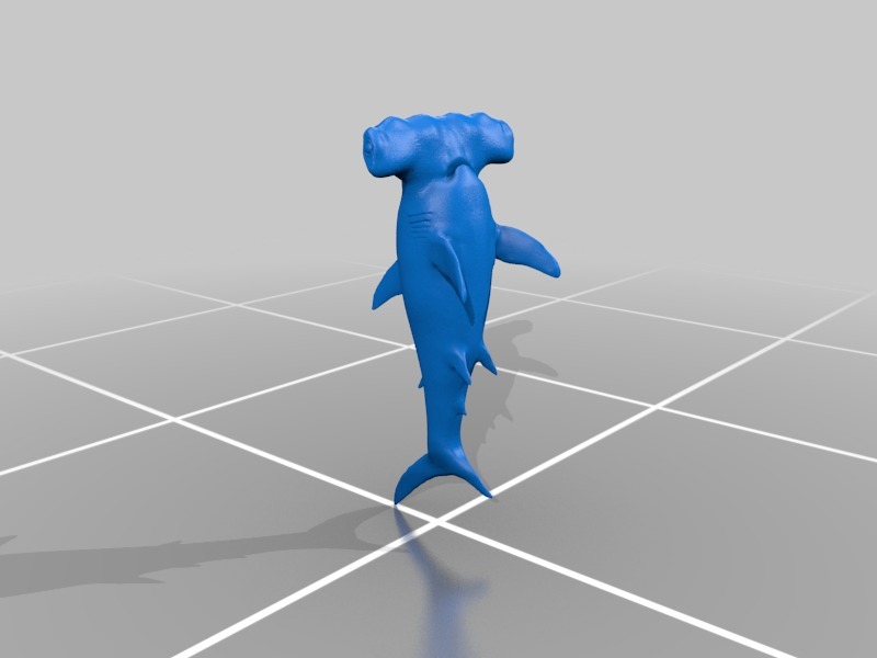 Hammerhead Shark by Jerrycon | Download free STL model | Printables.com