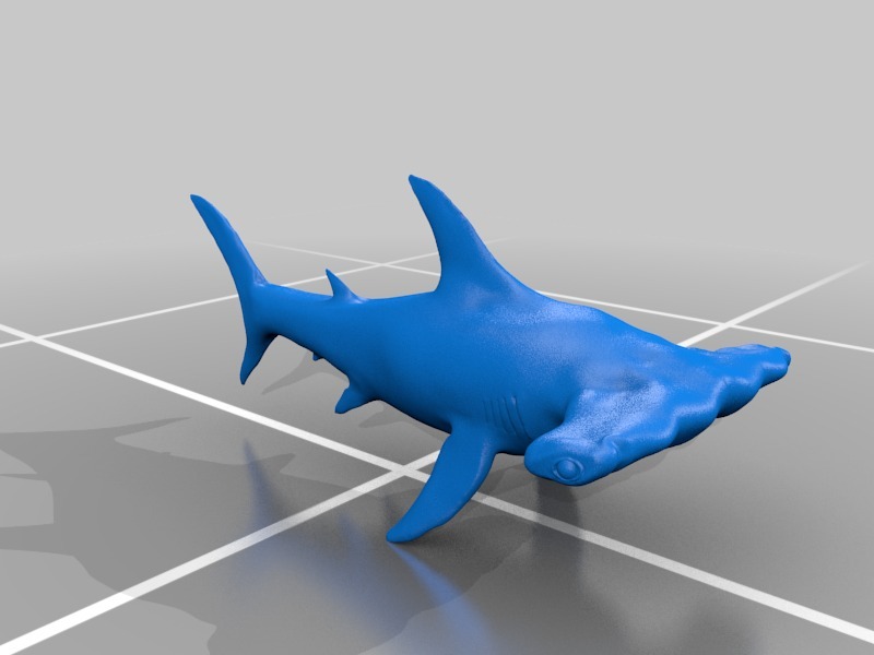 Hammerhead Shark by Jerrycon | Download free STL model | Printables.com