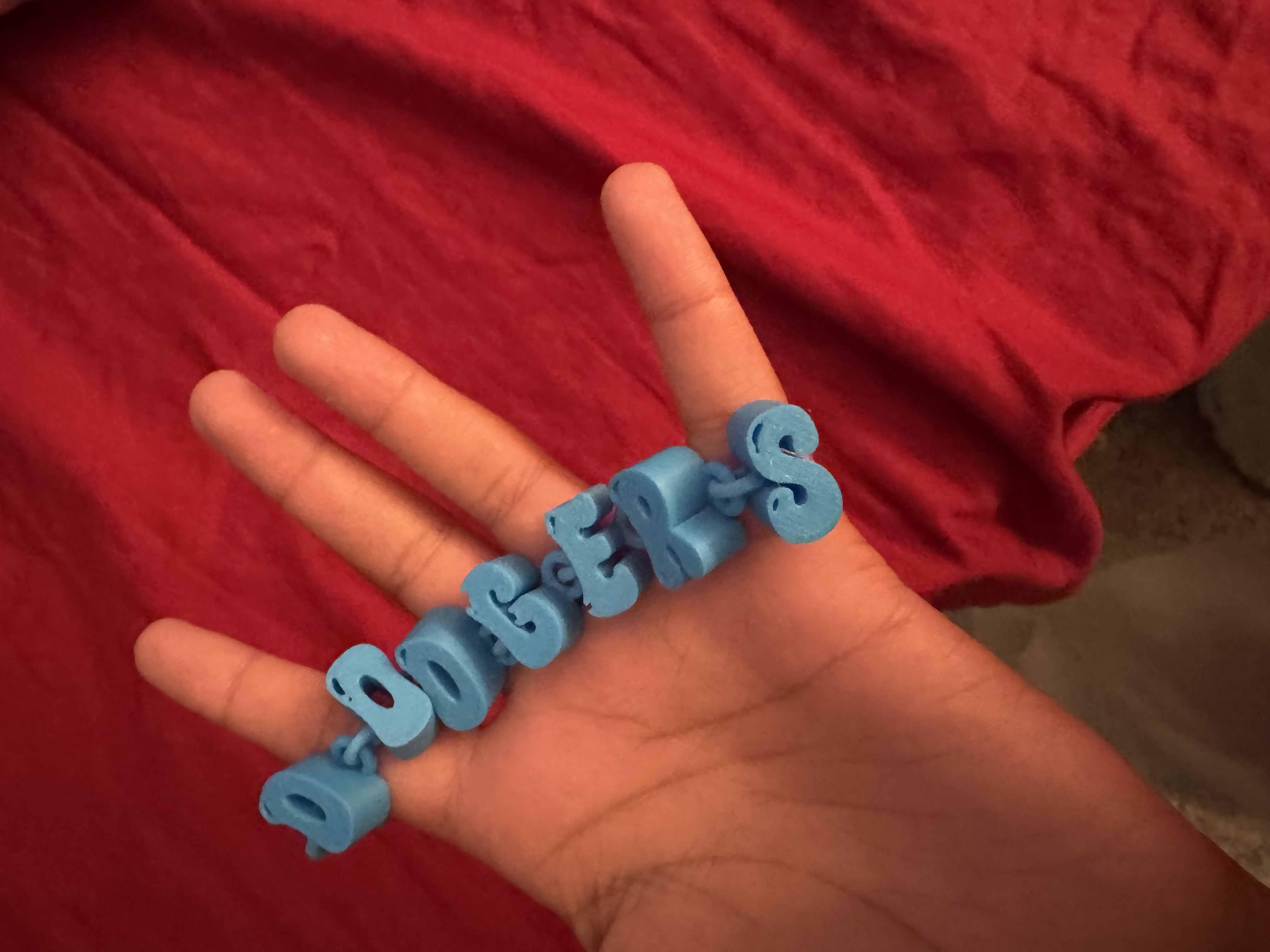 Dodgers Flexi Keychain