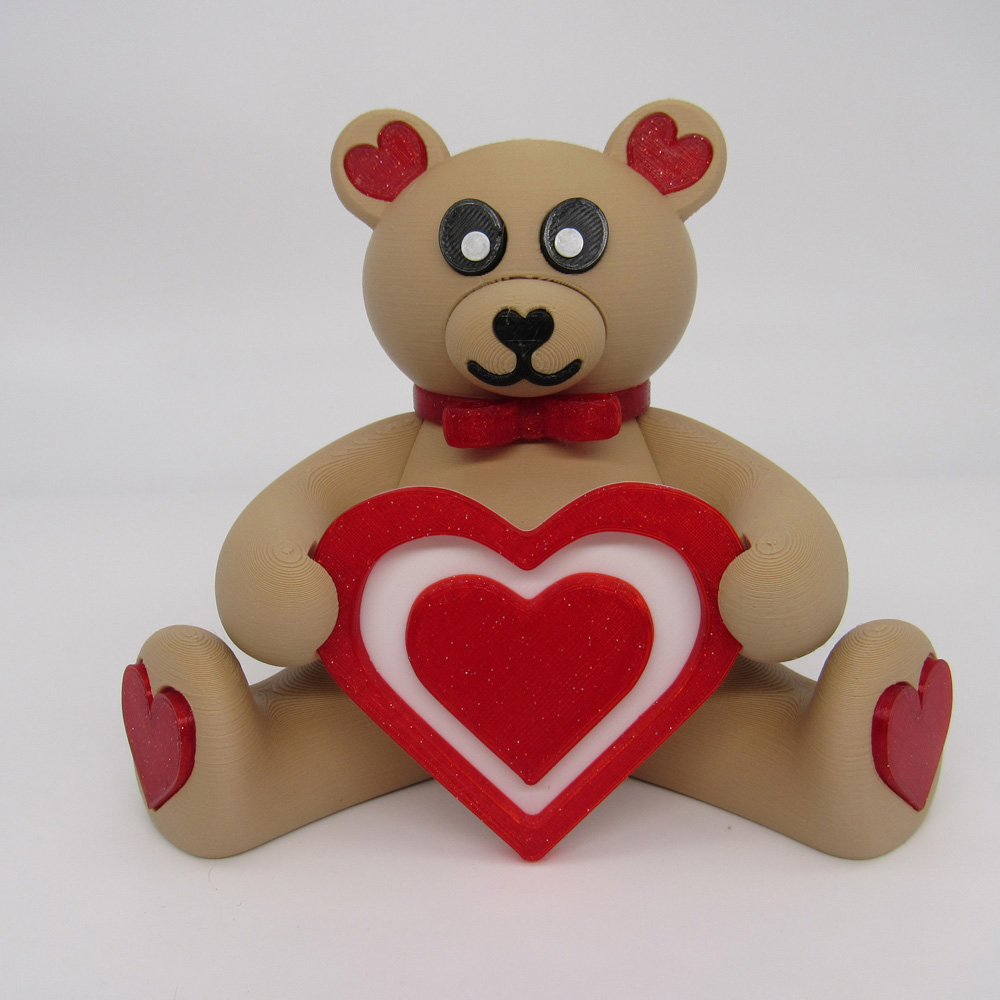 Cute Bear by 3DTwinkie | Download free STL model | Printables.com