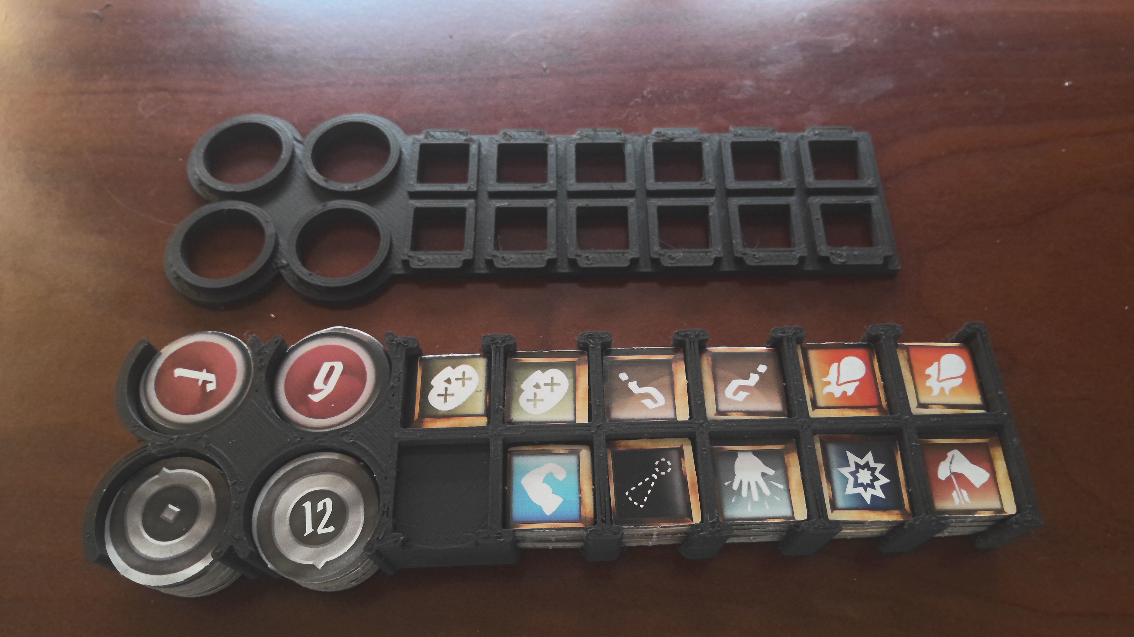 Gloomhaven Conditions and Map Aid Organizer