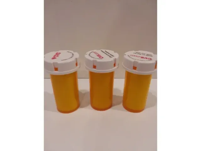 Medicine Rx Pill Bottle Organizers - 13d size bottle