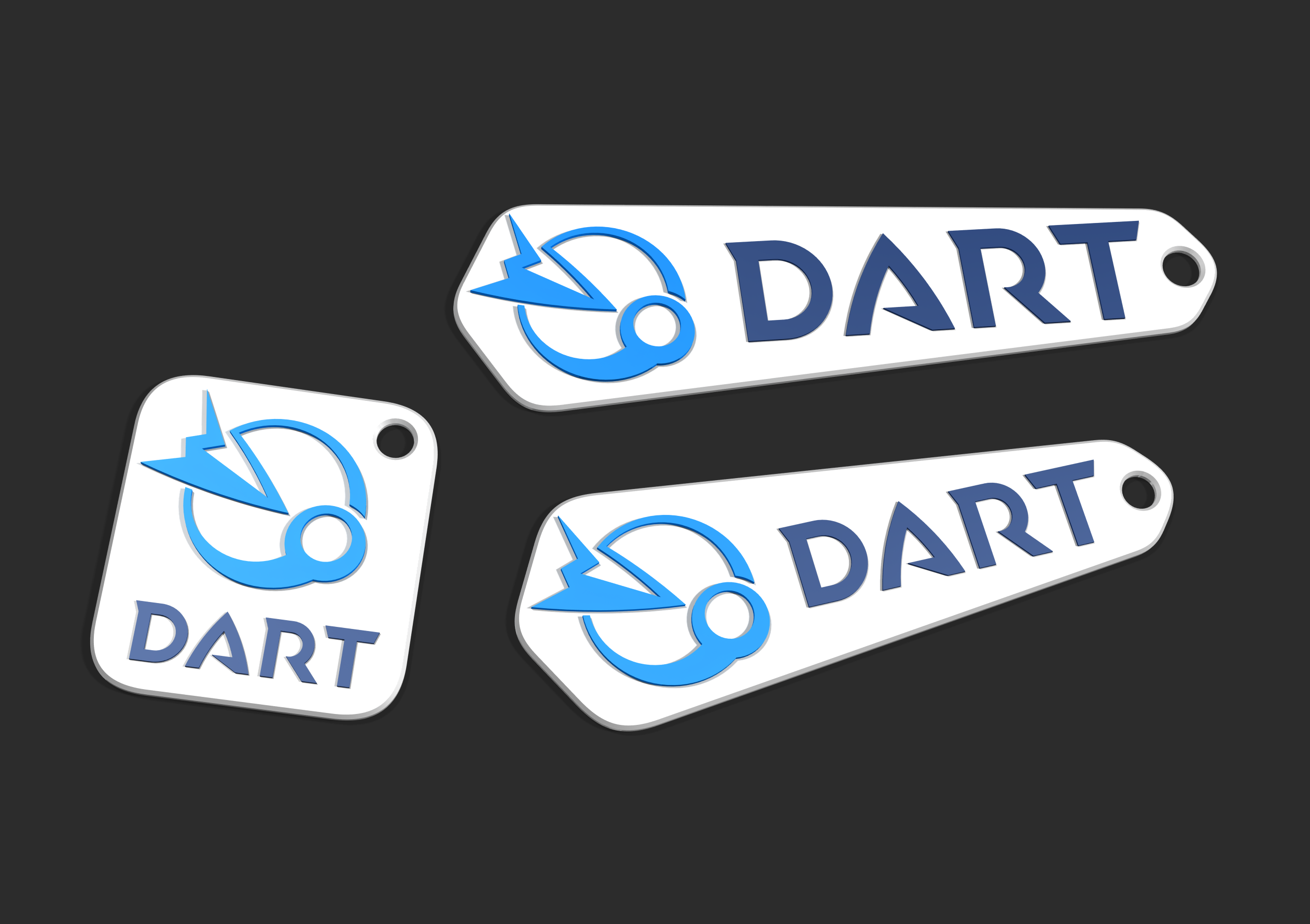 DART logo - keychains