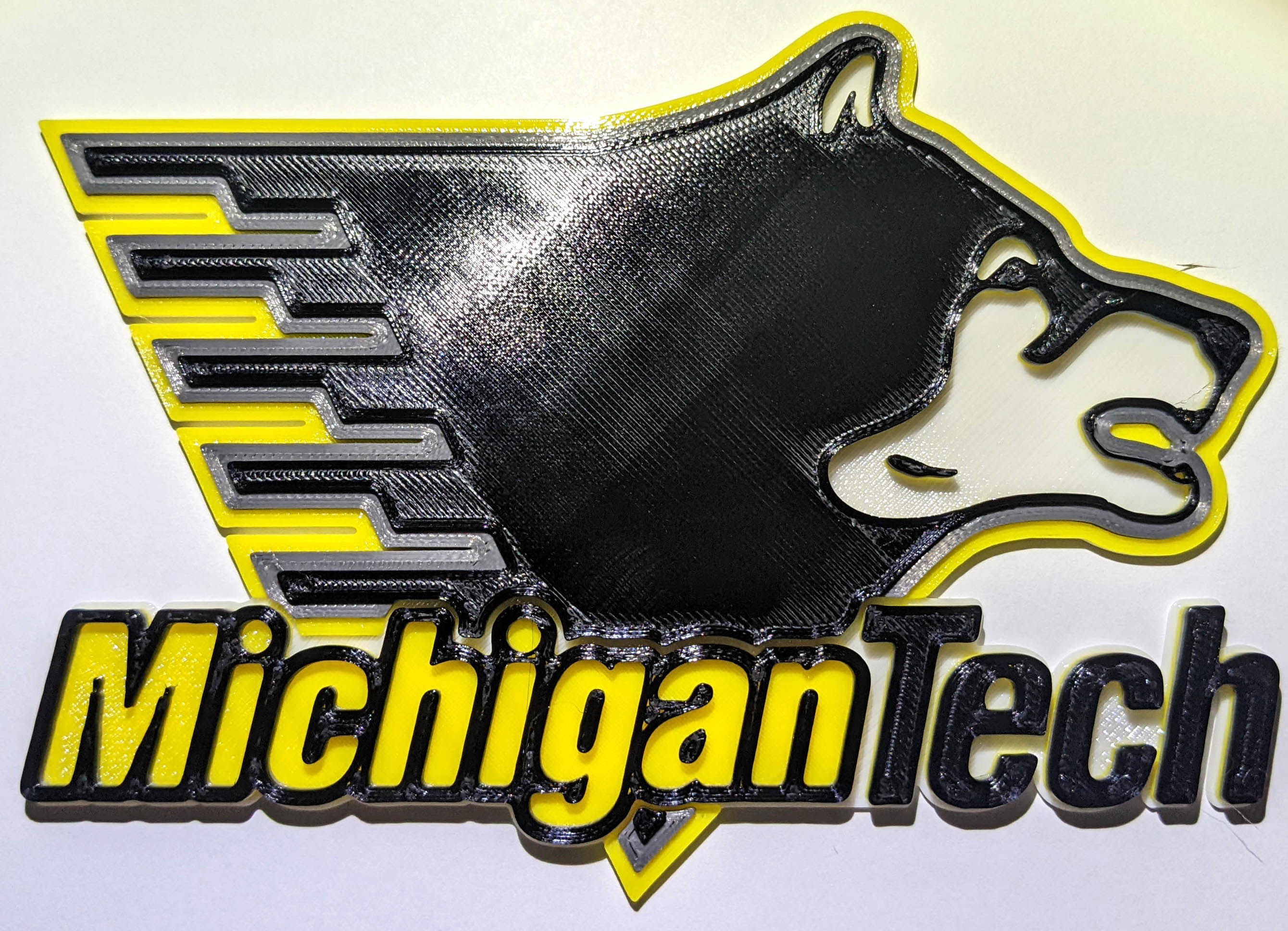 Michigan Technological University Magnet (Old Logo)