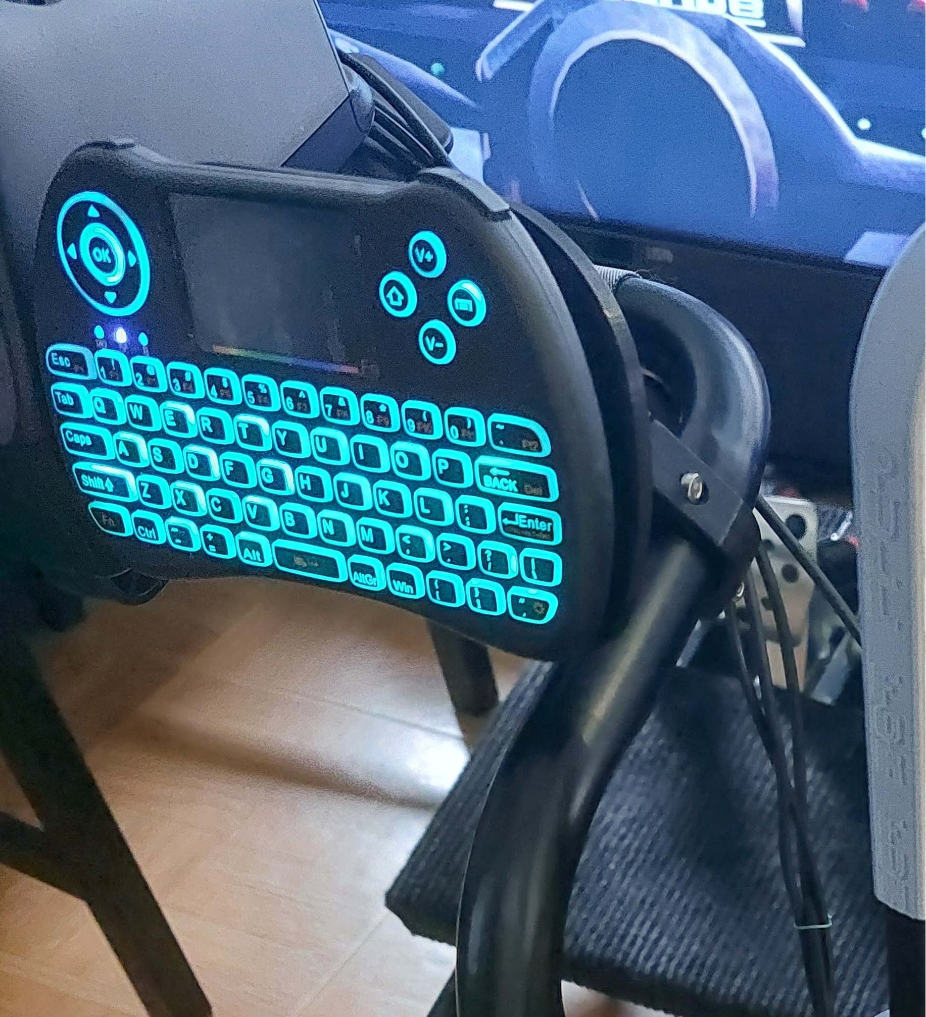 Mini Keyboard Holder for NLR F-GT Lite