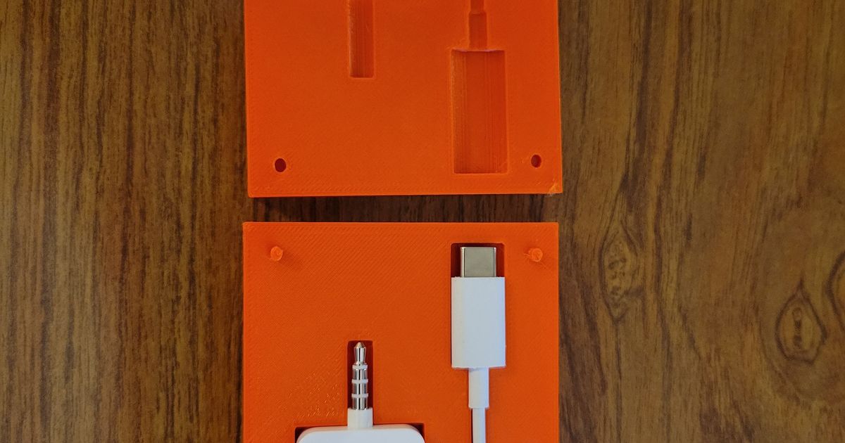 Square reader case by Blargruck Download free STL model