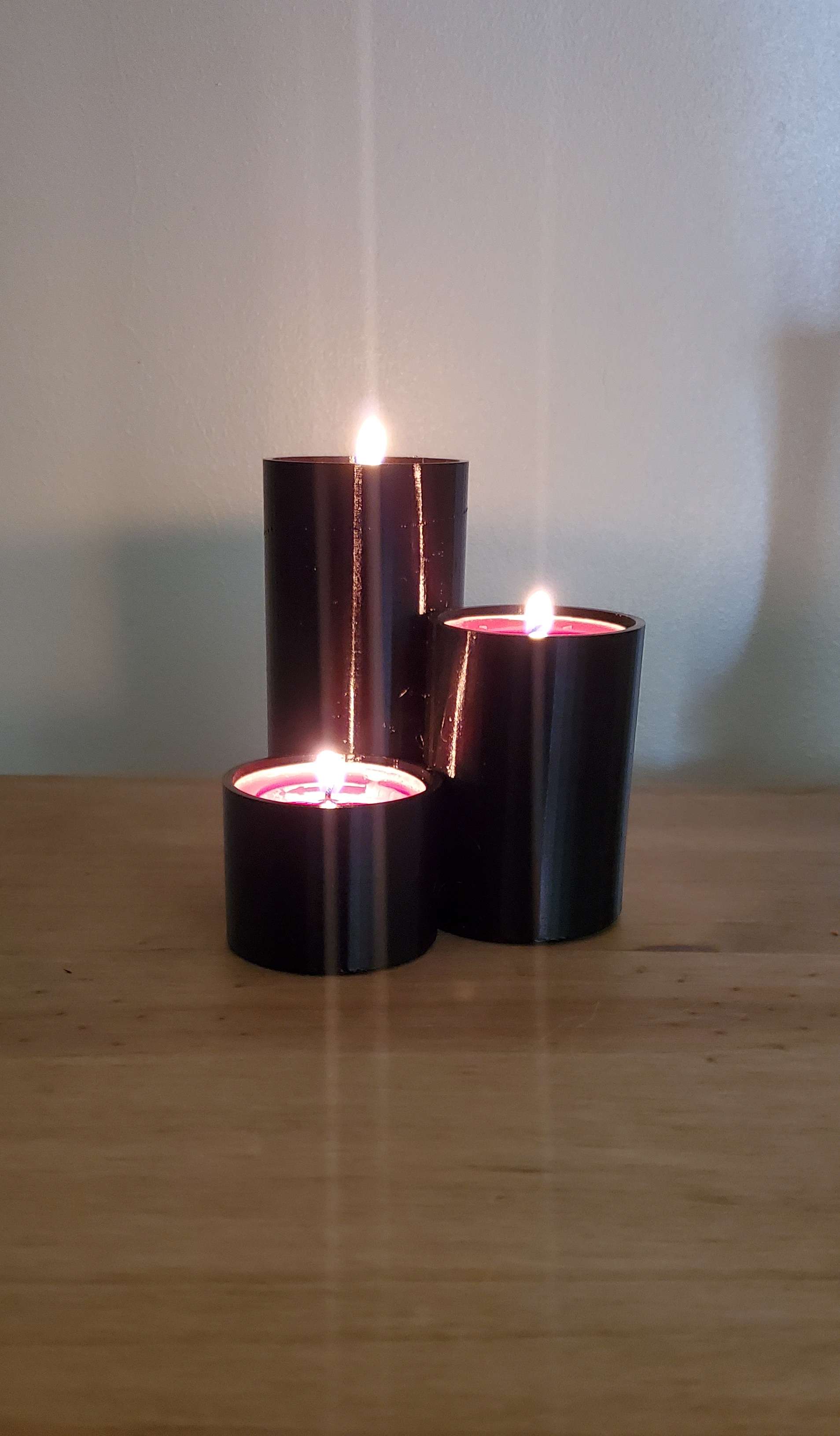 Three tier tealight