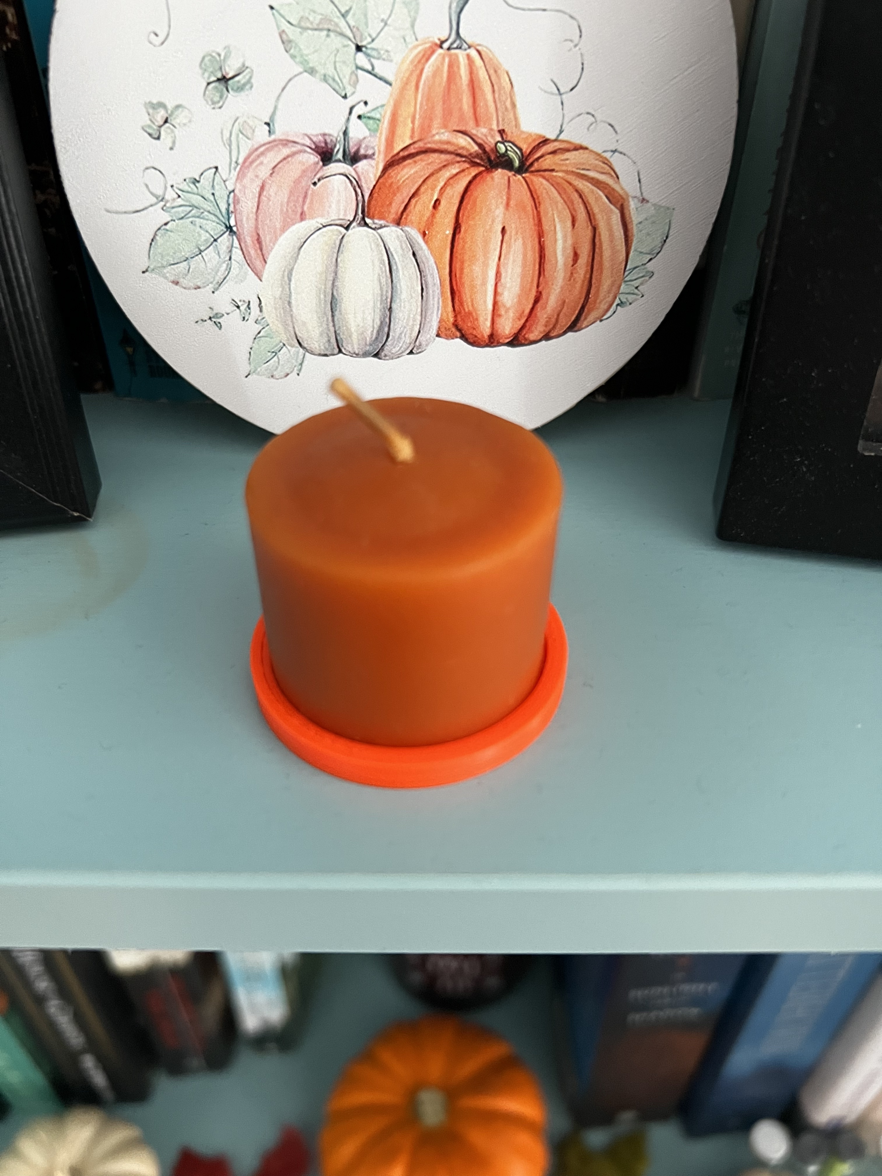 Small candle coaster