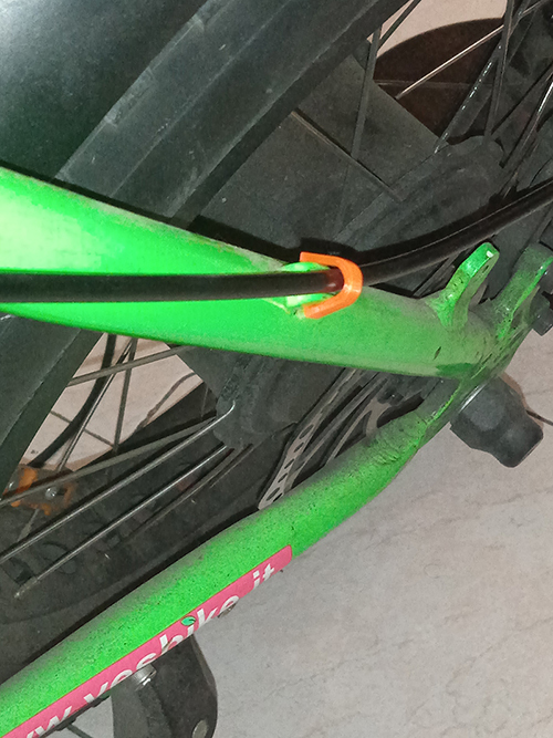 bike wire sheath clip by Max Download free STL model