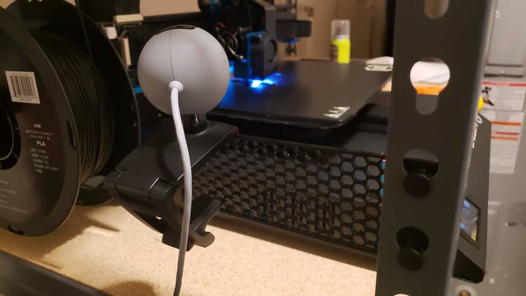 Edsal Muscle Rack Shelf Webcam Mount by Wheesir | Download free STL