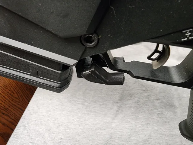 Ruger Precision Rifle (RPR) ambidextrous magazine release