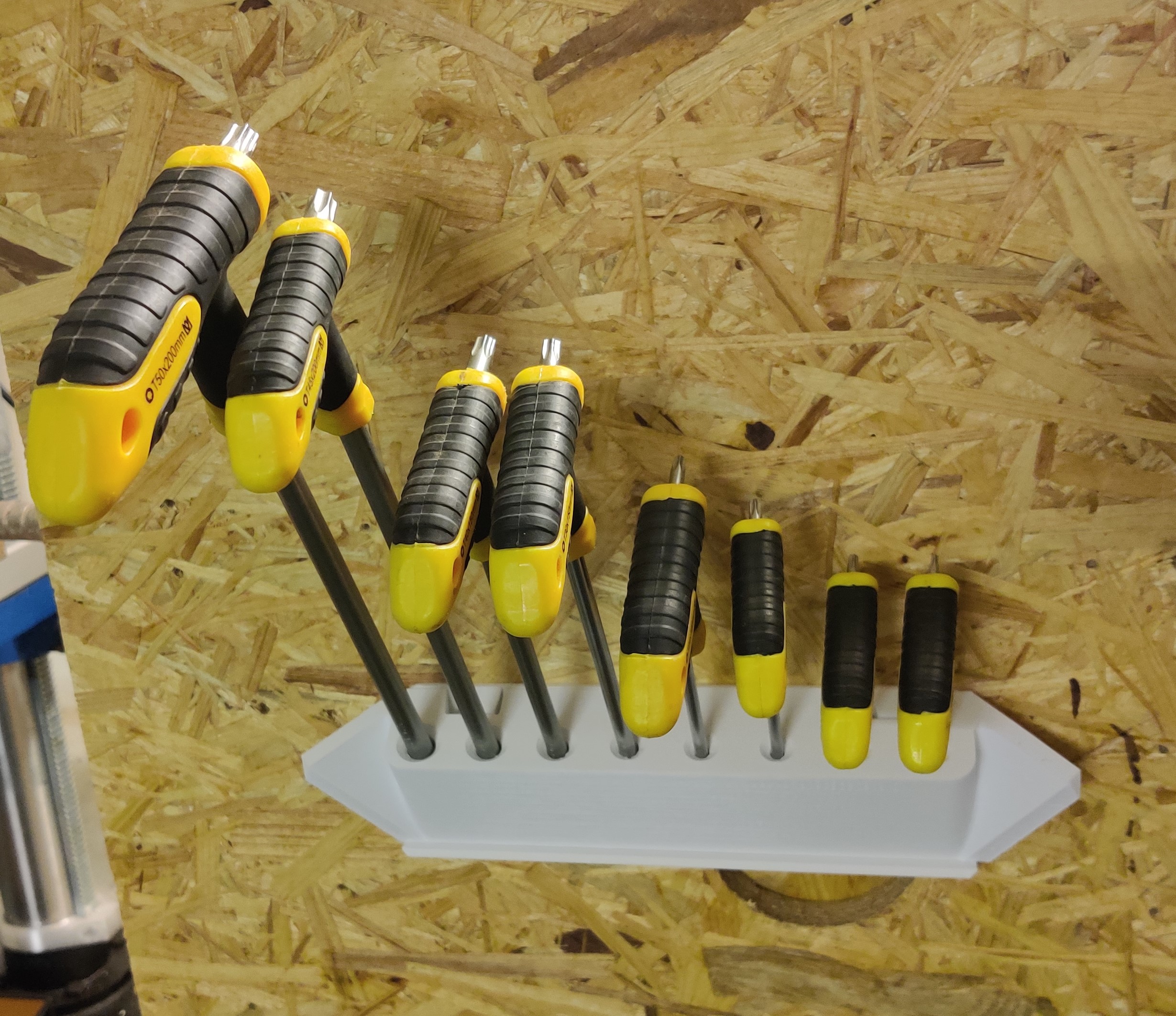 Thandle allen wrench holder wallmount/skadis removable by radicalreel