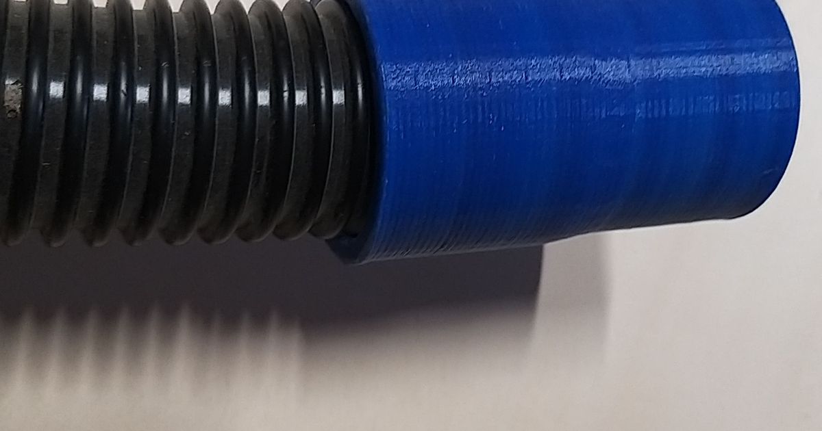 Various hose fittings for 38mm vacuum hose by Florian Mikulik