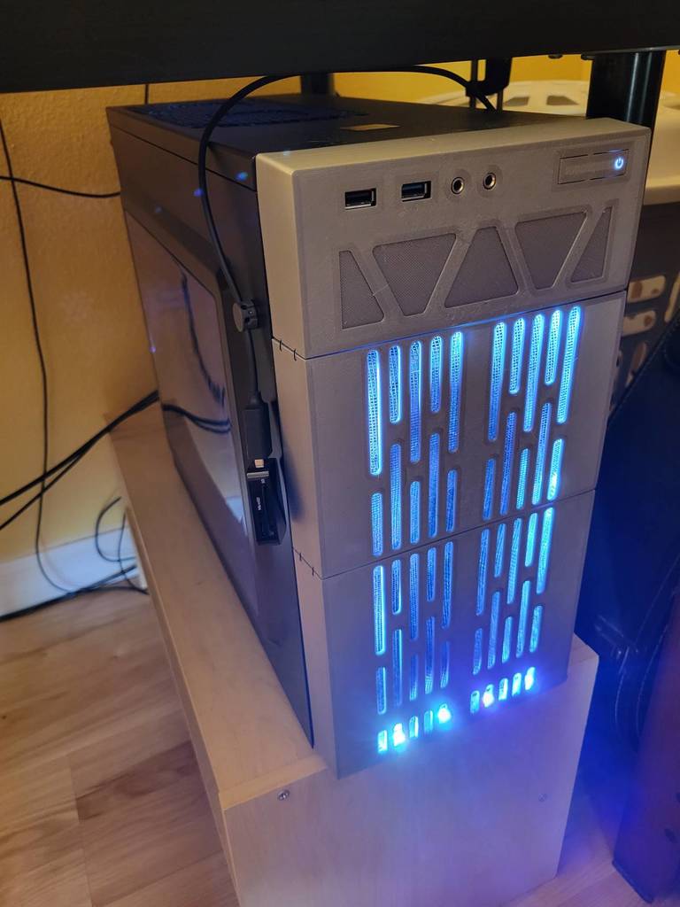 Corsair 88R Front Panel Replacement (Star Wars Themed)