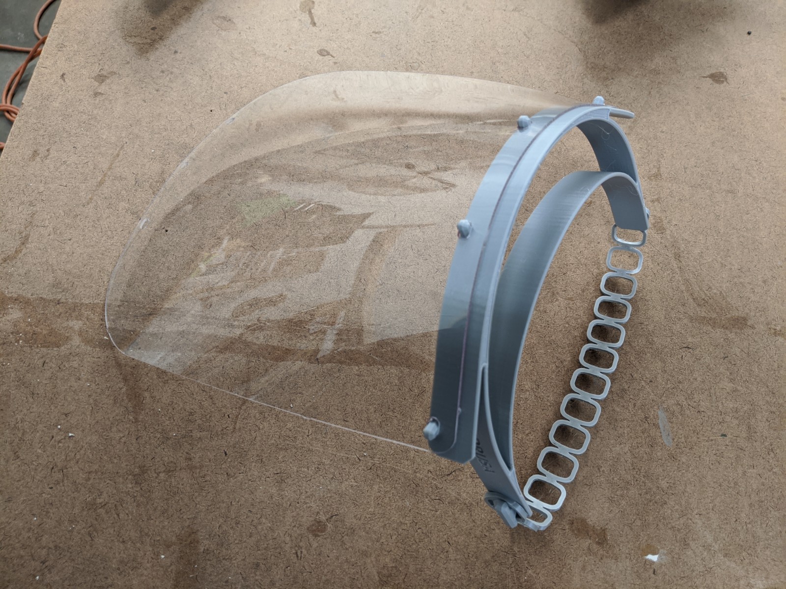 Miniatura 2 do modelo 3D Strap for Prusa Face Shield V2