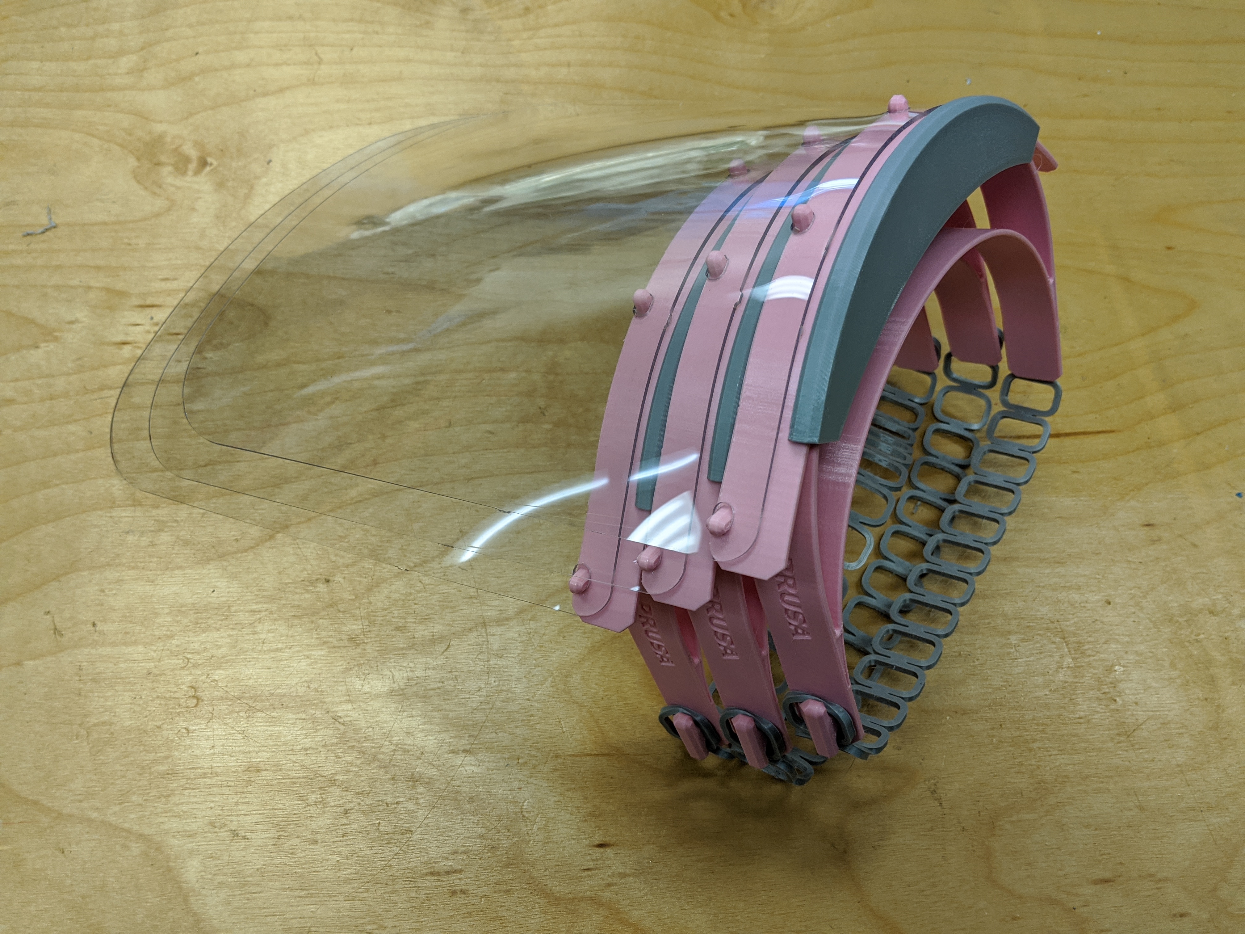 Miniatura 4 do modelo 3D Strap for Prusa Face Shield V2