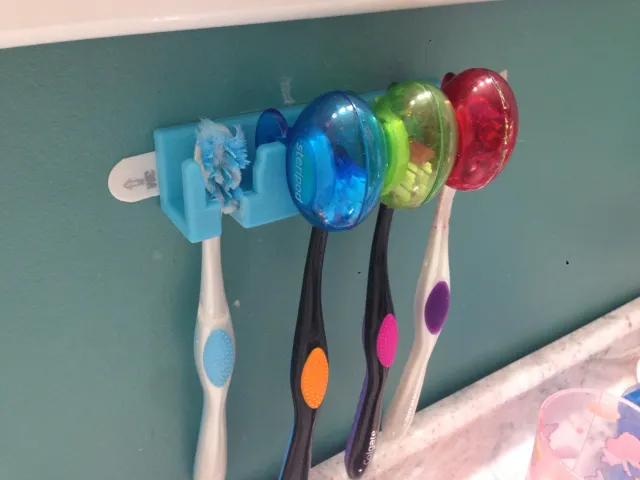 Toothbrush-Steripod Holder