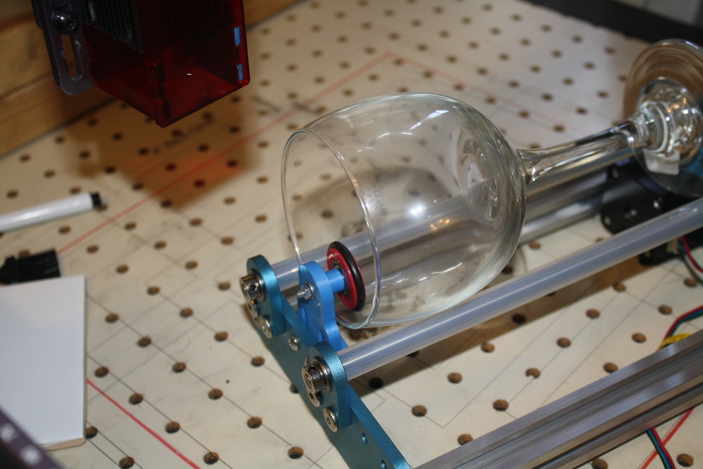 Rotary Laser Attachment Hold Down by rebeltaz Download free STL model