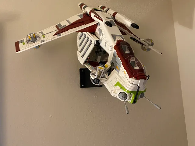 LEGO UCS GUNSHIP (75309) WALL MOUNT