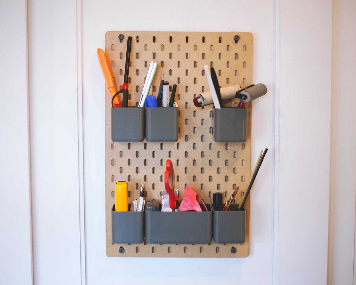 Ikea Skadis Pegboard Cups (vase Mode) By Catdad Workshop | Download ...