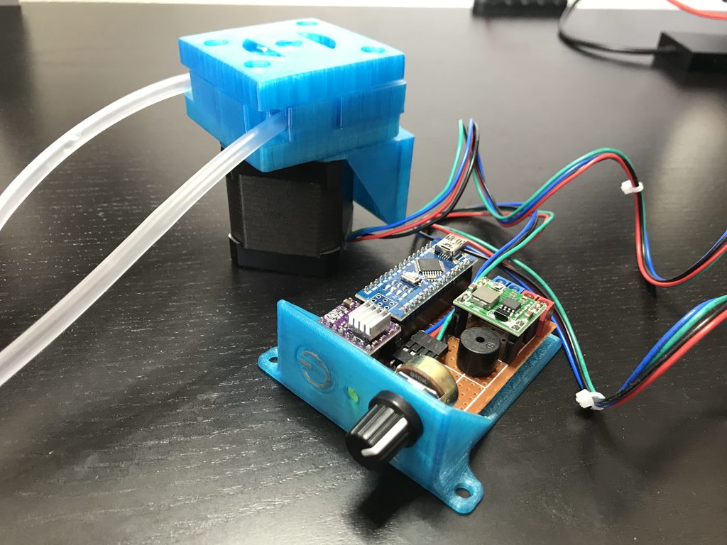 Peristaltic Pump Controller Mount by GatCode | Download free STL model ...